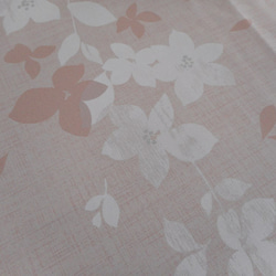ピンクに花のテーブルクロス（144×137.5） 4枚目の画像