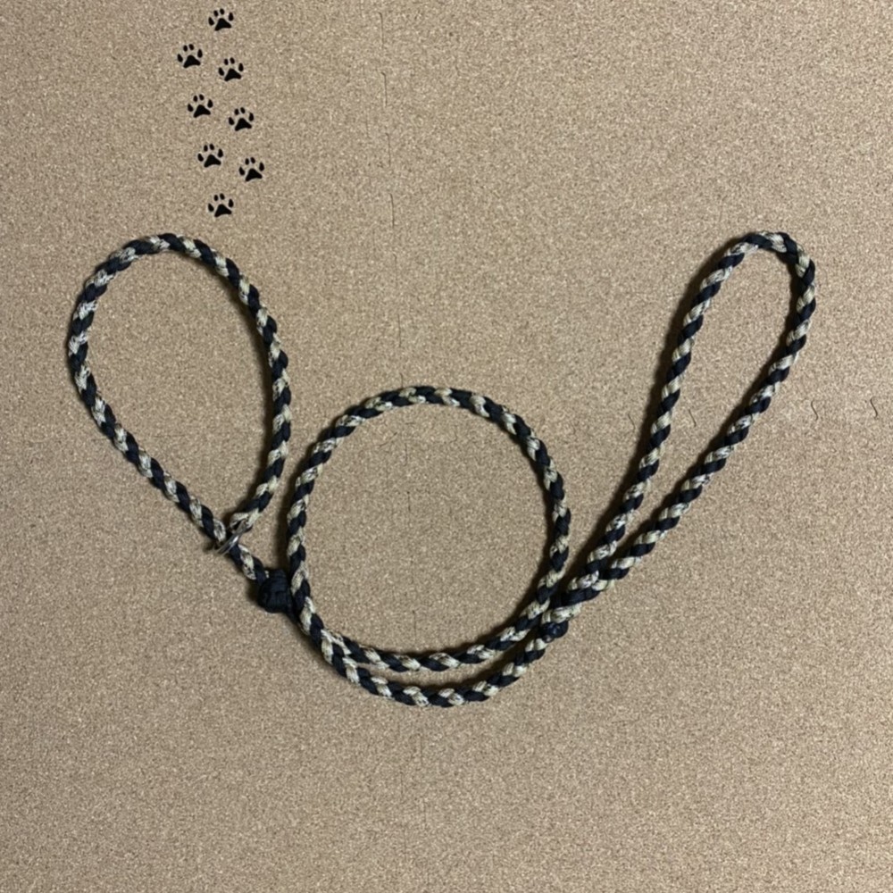 パラコードリード　スリップリード　首輪一体型リード　お花　№024