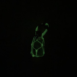 蓄光タイプ消毒液ボトルホルダー　手ピカジェルサイズ　 2枚目の画像