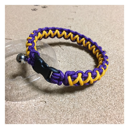 猫用パラコード首輪セーフティータイプ B リード・首輪 moka-r 通販  