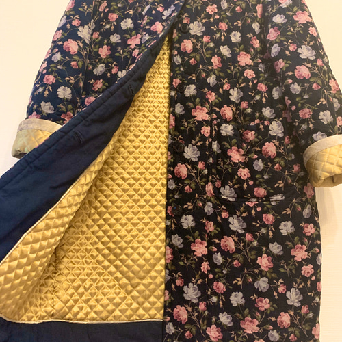 サワアラモード Sawa a la mode バラ模様浮き立つ大人シック花柄