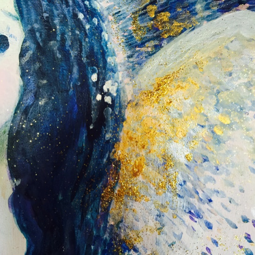 天使の水彩画 Semi realistic watercolor illustration | How to make shining