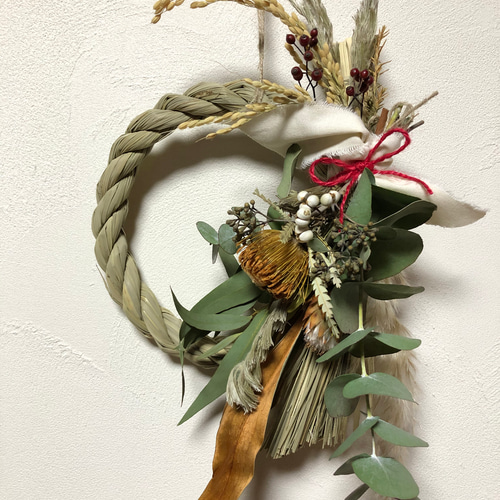 インテリアリースにも、スワッグになるしめ縄2021 【公式通販】