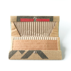 LONG WALLET / COFFEE JUTE BAG 3枚目の画像