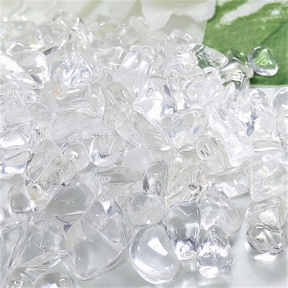 マニカラン産　高品質　ヒマラヤ水晶　さざれ　約500ｇ 6枚目の画像