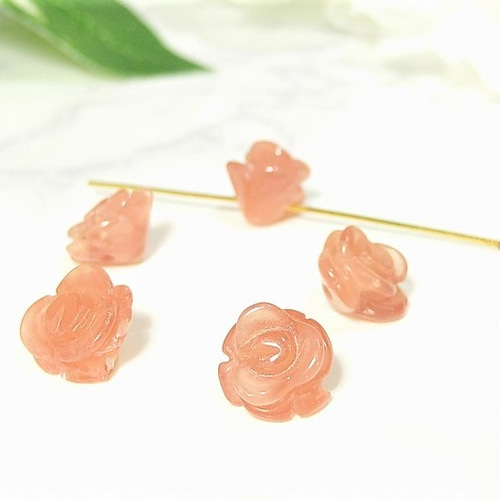 高品質　BIG ローズクォーツ　手彫り　バラ　薔薇　天然石 Amazon.co.jp: 限定商品 ローズクォーツ 薔薇彫り 紅水晶 バラ