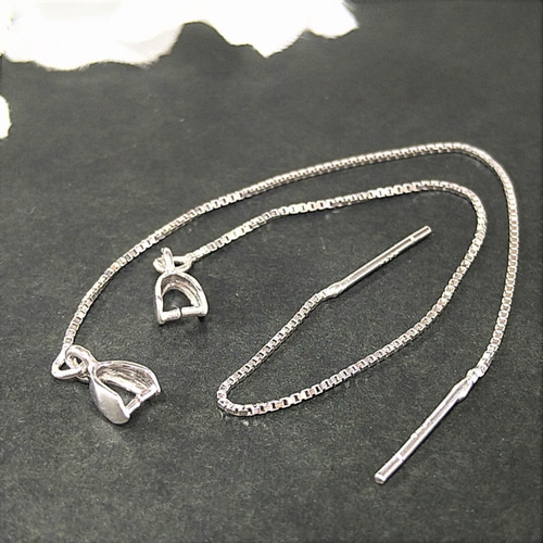 molive シルバーチェーン　ハチさん専用 チェーン／Silver925／シルバーアクセサリー／シルバーフック