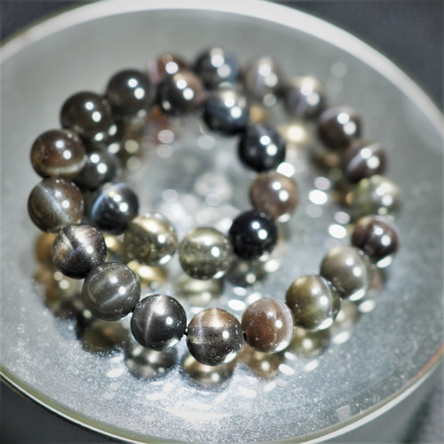 6mm 5個 スキャポライト／スカポライト 天然 キャッツアイ 天然石 丸