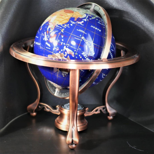 天然石地球儀GEMSTONES IN THE WORLD