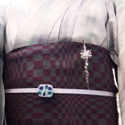 [Usomuso musubi]清除Ritama薊obi裝飾 第4張的照片