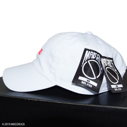 MAD2RUGS / Logo Cap WHT 2枚目の画像