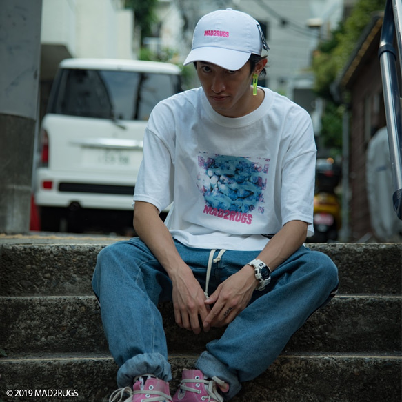 MAD2RUGS / Logo Cap WHT 3枚目の画像