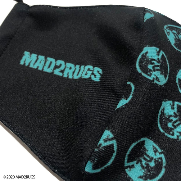MAD2RUGS / ロゴ布マスク(予約) 3枚目の画像