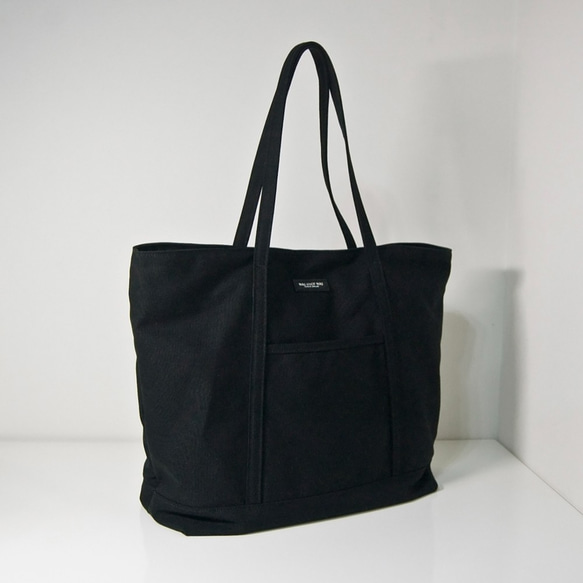 キャンバストートバッグ M 36×48×17cm 黒｜CANVAS BAG｜564 1枚目の画像