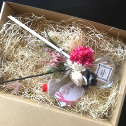 ディフューザーセット折鶴〜香りとお花の癒しデコディフューザー〜 3枚目の画像