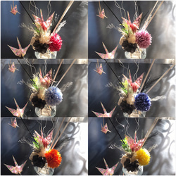 ディフューザーセット折鶴〜香りとお花の癒しデコディフューザー〜 4枚目の画像