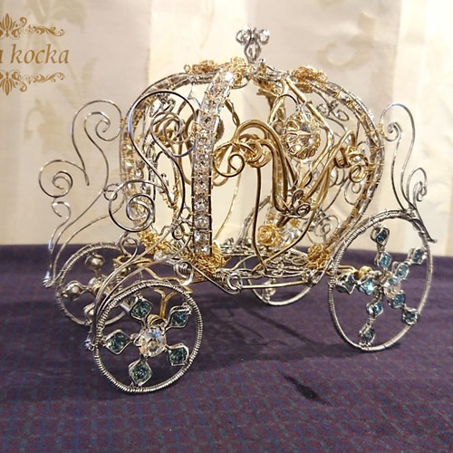 シンデレラのカボチャの馬車 その他インテリア雑貨 ビーズ屋黒猫 シンデレラのカボチャの馬車 その他インテリア雑貨 ビーズ屋黒猫