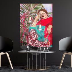 アクリル画 ダイナミック　アート　絵画 ゴア」アクリル画 絵画 all about ninka 通販 7510345｜Creema(クリーマ)