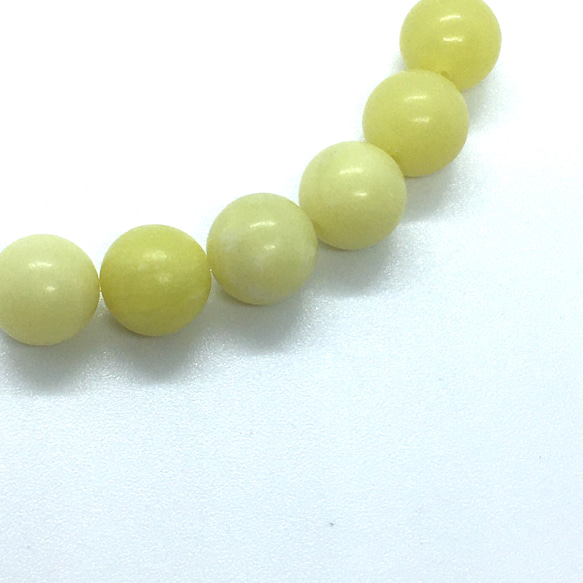 4pcs・レモンジェード丸玉8㎜ c-308 1枚目の画像