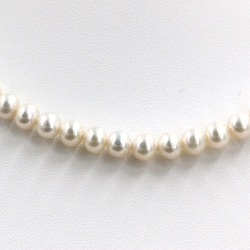高品質 本真珠ベビーパールネックレス 5㎜-5.5㎜ 3枚目の画像