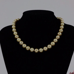 パール　真珠ネックレス　ゴールド　10ｍｍ 3枚目の画像