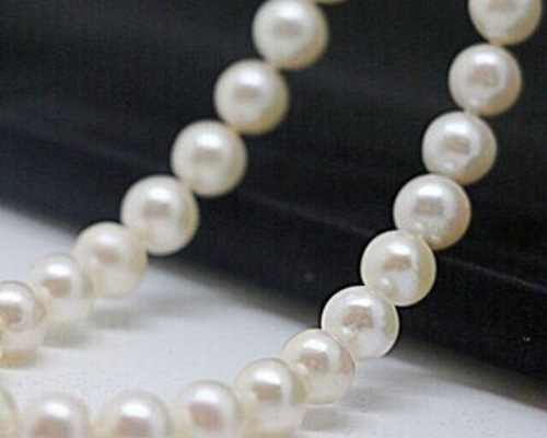 ノアイユ シルバー(C) ホワイト 真珠 ネックレス 8mm パールネックレス レディース スワロフスキーパールネックレス