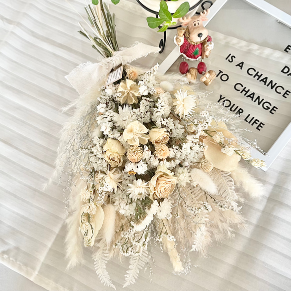 絵になる✕個性的✕スワッグ】ドライフラワー 撮影 ナチュラル  