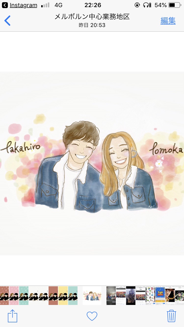 似顔絵デジタルイラスト