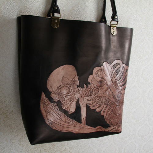 トートバッグ 浮世絵 相馬の古内裏『ガシャドクロ』 トートバッグ 月兔