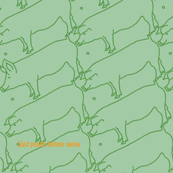 【豚と真珠】グラスグリーン　 手帳型タブレットケース　ipad andoroid　対応機種あり 5枚目の画像