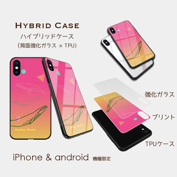 【Healing Whales】朝焼け  iphone android ほぼ全機種対応 3枚目の画像