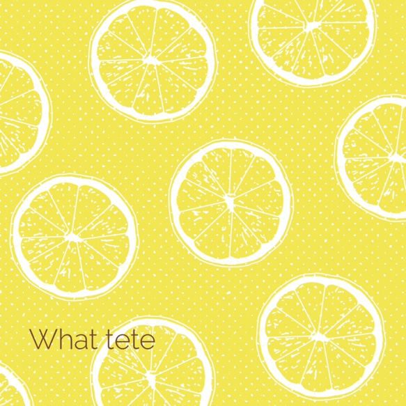 【グッジョブ！柑橘系】レモン  手帳型タブレットケース　ipad andoroid　対応機種あり 4枚目の画像