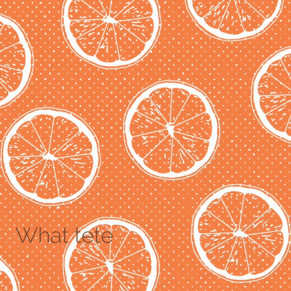 【グッジョブ！柑橘系】オレンジ  手帳型スマホケース　iphone android ほぼ全機種対応 6枚目の画像