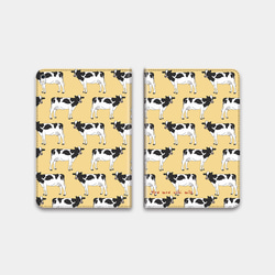 【モーモー牛ミルク】フツーツ牛乳　手帳型タブレットケース　ipad andoroid　対応機種あり 1枚目の画像