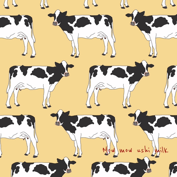 【モーモー牛ミルク】フツーツ牛乳　手帳型タブレットケース　ipad andoroid　対応機種あり 9枚目の画像