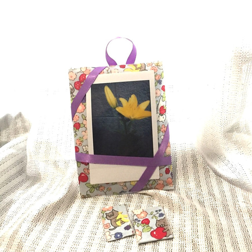 チェキ フォトフレーム 褒め写 ぐーたら ねこ フルーツ 送料無料 開店