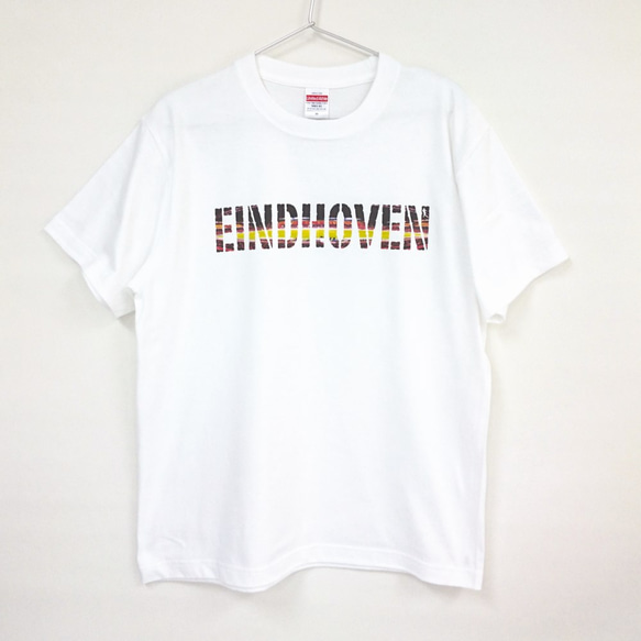 EINDHOVEN　コットンTシャツ　白 2枚目の画像