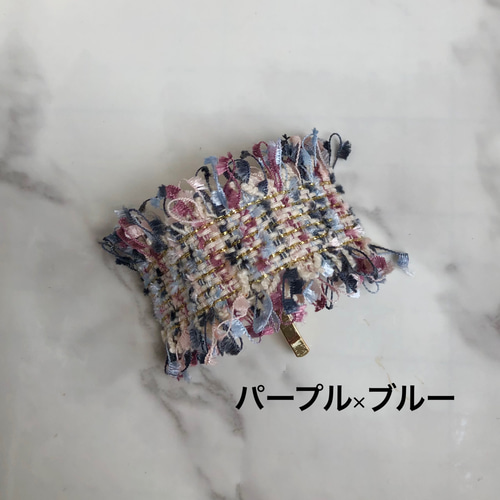 ツイード フリンジ ポニーフック ポニーフック・ヘアカフス fwg34 通販