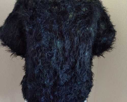 【在庫処分】 BONZO ハンドメイド セーター 毛足長め トップス