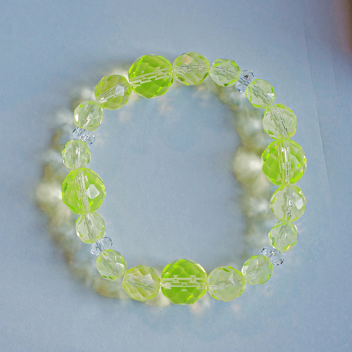 「 超貴重品 」新品 アメリカ産 ウランガラス ブレスレット ウランガラス ブレスレット 大粒mix ブレスレット Ungrain 通販