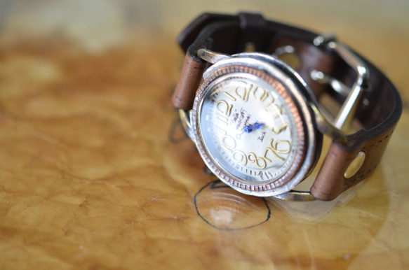 傑克Ⅱ組合白色錶盤×深褐色腰帶（製品） 第1張的照片