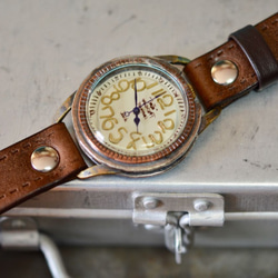 傑克Ⅱ組合白色錶盤×深褐色腰帶（製品） 第6張的照片