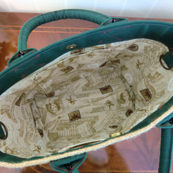コーヒー 麻袋バッグ　ＳＷ　トートバッグ　ガテマラ　帆布 　豆袋をリメイクした麻バッグ 9枚目の画像