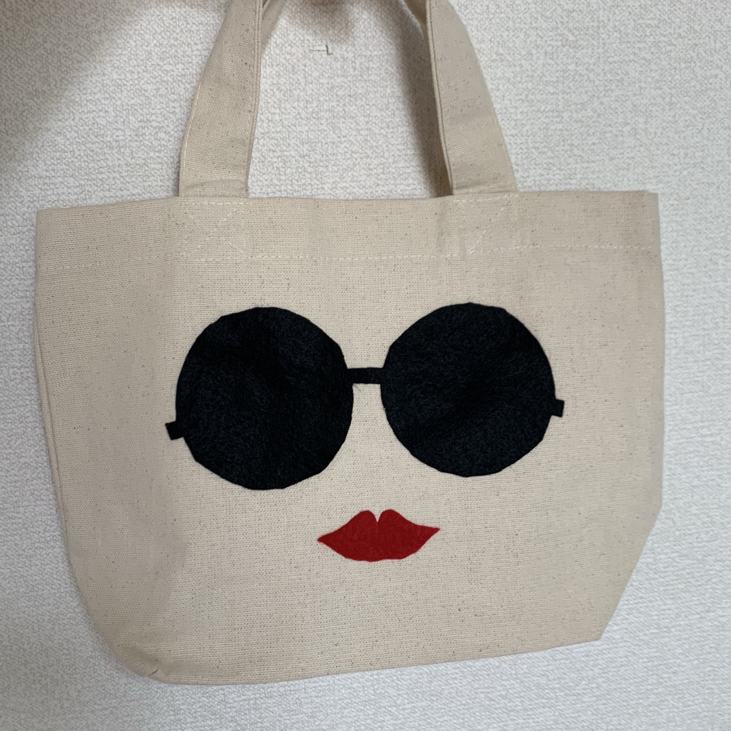 サングラスバッグ ランチバッグ アジョリー風 ハンドメイド