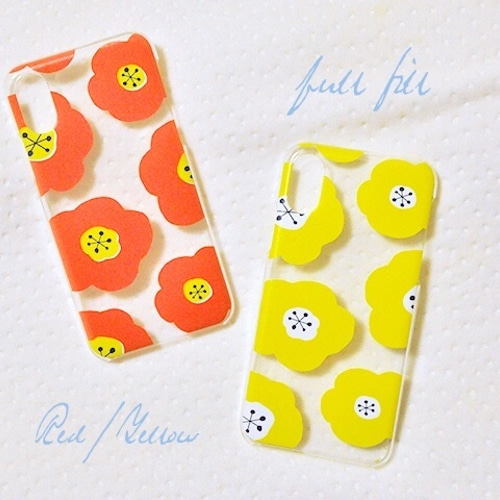 北欧風 かわいい花柄 スマホケース iPhone iPhoneXR iPhoneXS iPhoneX