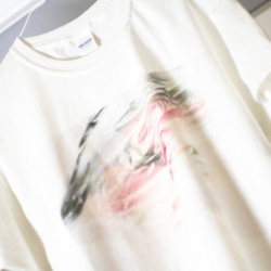 Fragment T-shirt　 ‘flowers and vinyl’ 4枚目の画像