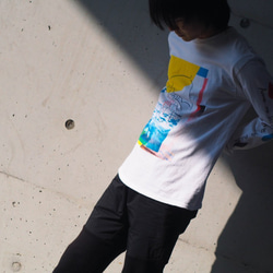 Fragment T-shirt　 ‘flowers and vinyl’ 6枚目の画像