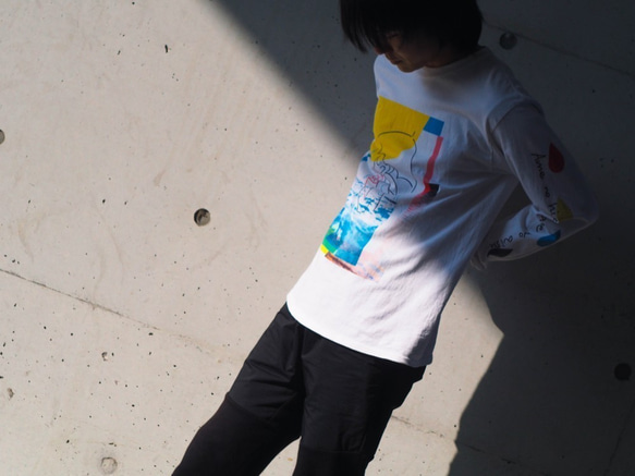 Fragment T-shirt　 ‘cafe time’ 6枚目の画像