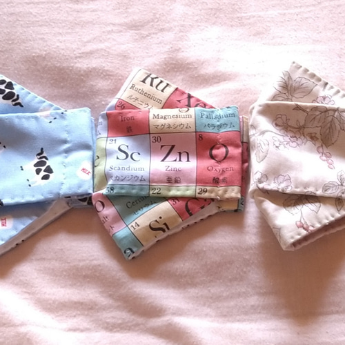ハンドメイド大臣 風マスク For children] Minister-style 3D mask size and easy
