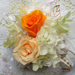 オーダー受付　コサージュor髪飾り プリザーブドフラワー 1_0abcfca69d5d73ccf03981660c08